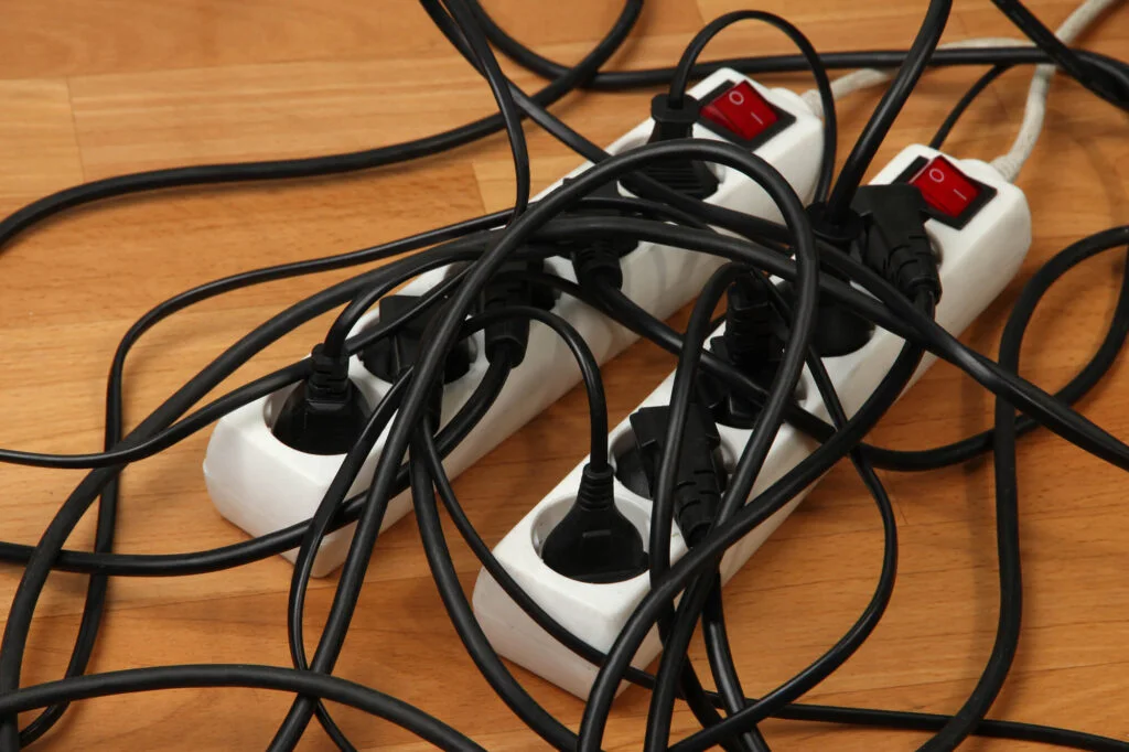 you can reduce the risk of damage to electronic devices during a power surge by unplugging items from overloaded powerboards